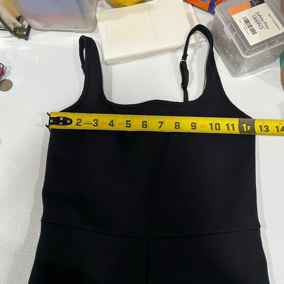 Abercrombie & Fitch Black Ponte Unitard One Piece Jumpsuit Athletic Lounge XSP - Picture 6 of 8